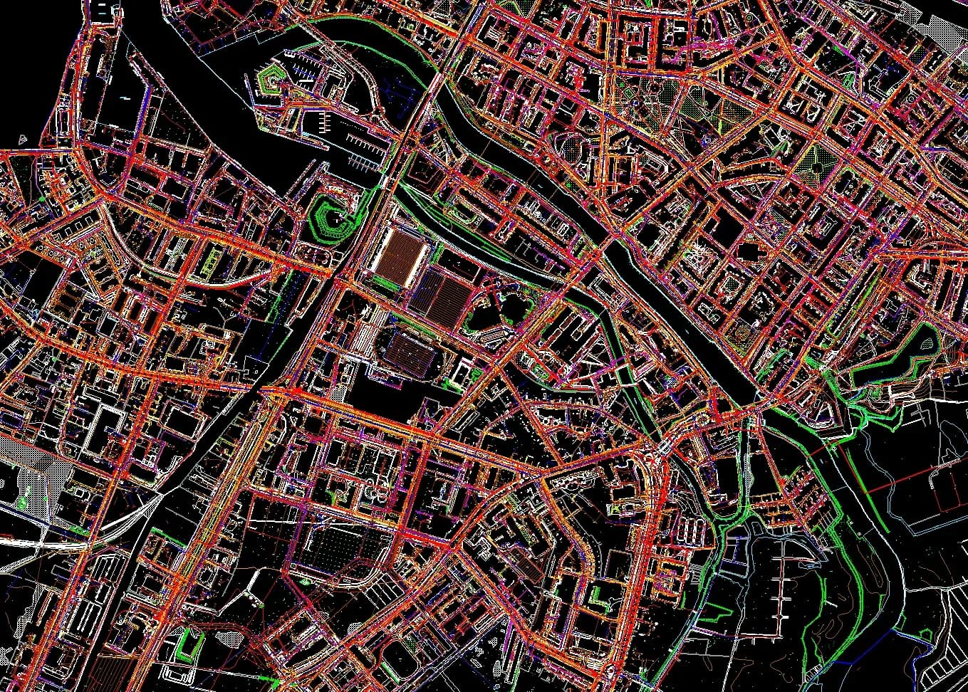 Creation and Updates of Topographic, Geodetic, and Municipal Utility Network Database at 1:500 Scale - 3 of 5