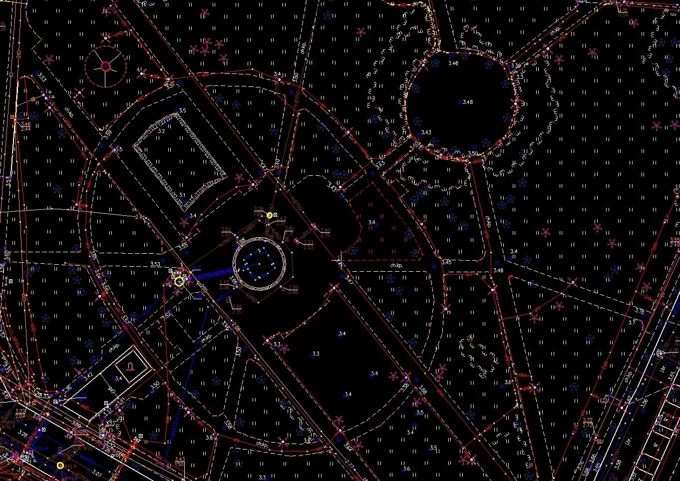 Creation and Updates of Topographic, Geodetic, and Municipal Utility Network Database at 1:500 Scale - 5 of 5