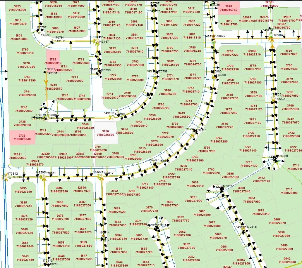 Digitizing utility service connections - 5 of 5