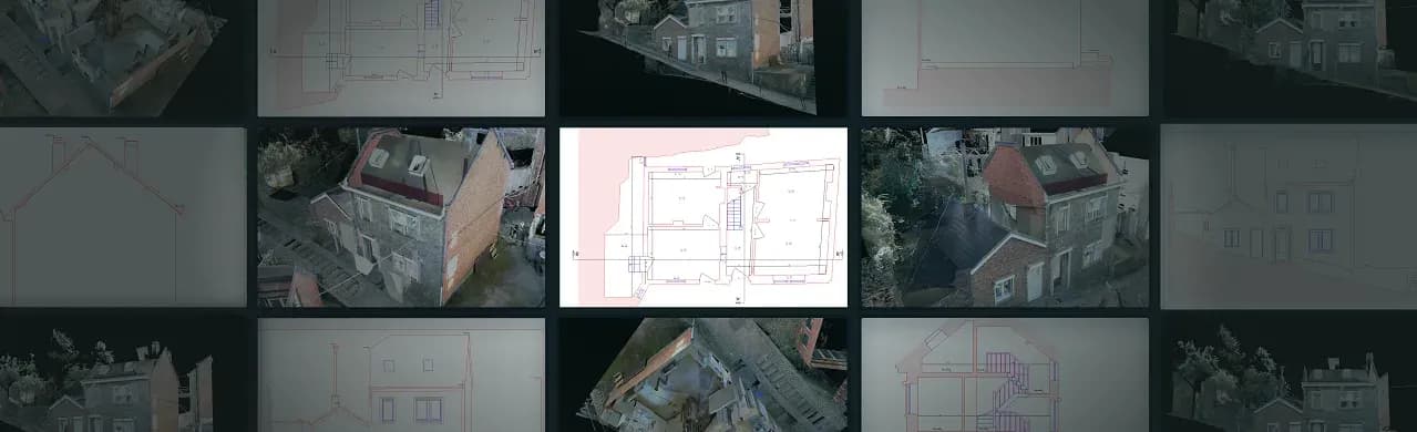 Scan-to-CAD Documentation of Pied Chateau - 2 of 5