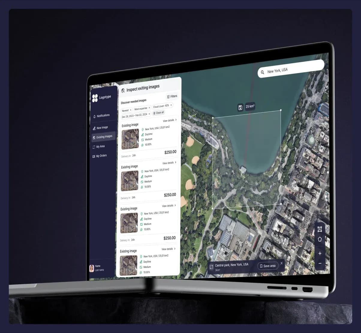 Development of a Satellite Images Sales Platform - 5 of 5