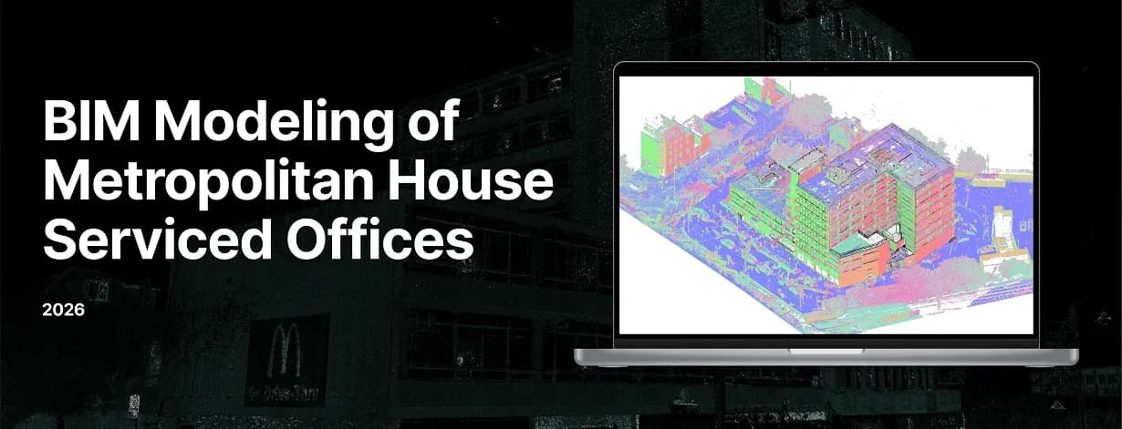 BIM Modeling of Metropolitan House Serviced Offices - 1 of 5
