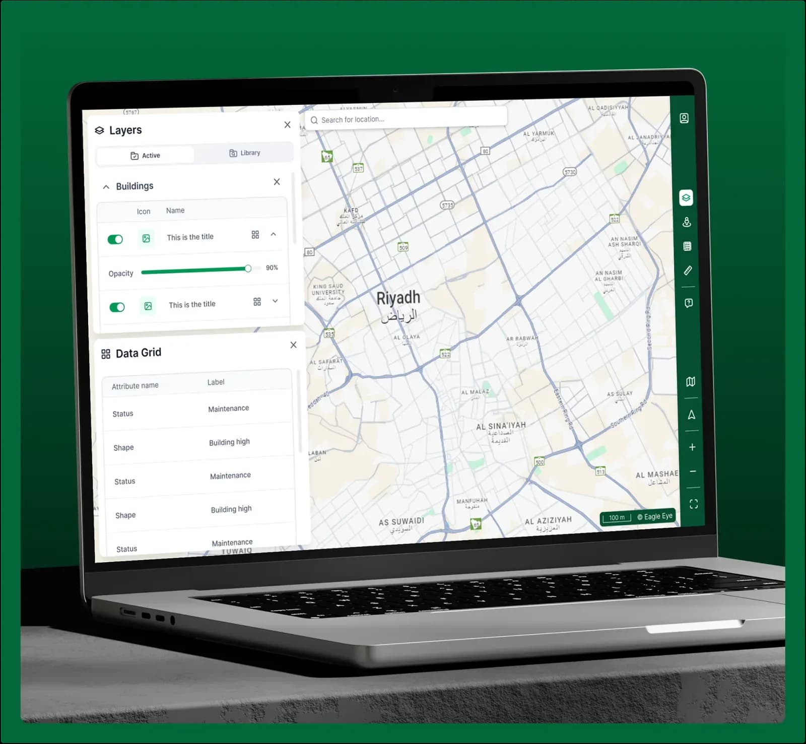 Development of an Interactive Street Panorama and GIS Layer Management Platform - 5 of 5