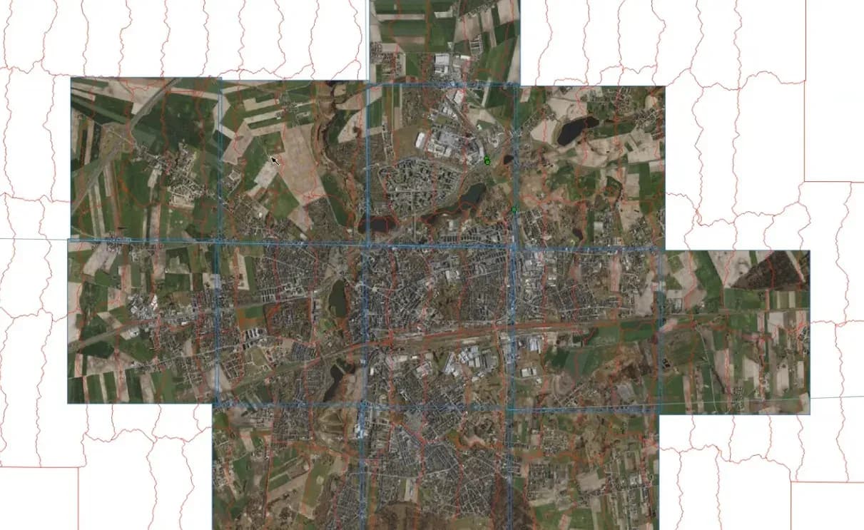 2D Orthophoto Mosaic Construction from Aerial Survey Area - 1 of 5