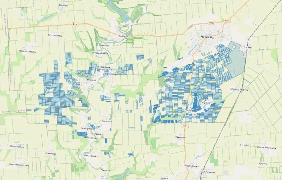 Processing of cadastral plots - 2 of 5