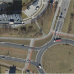 GIS Construction of 2D orthomosaic for aerial photography