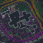 Topographic map in 3D from Mobile LiDAR and Panoramic Imagery